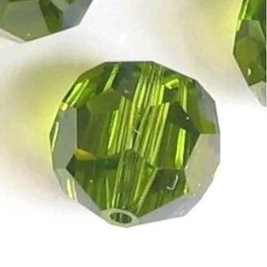Swarovski 5000 6mm Olivine Crystal Beads 360pcs Sealed Austria Round Faceted